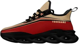 Customize Breathable Road Running Shoes Personalized Mesh Athletic Sneaker Cushioned Neutral Fashion Sport Trainers