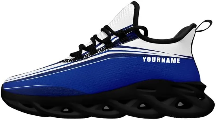 Customize Breathable Road Running Shoes Personalized Mesh Athletic Sneaker Cushioned Neutral Fashion Sport Trainers