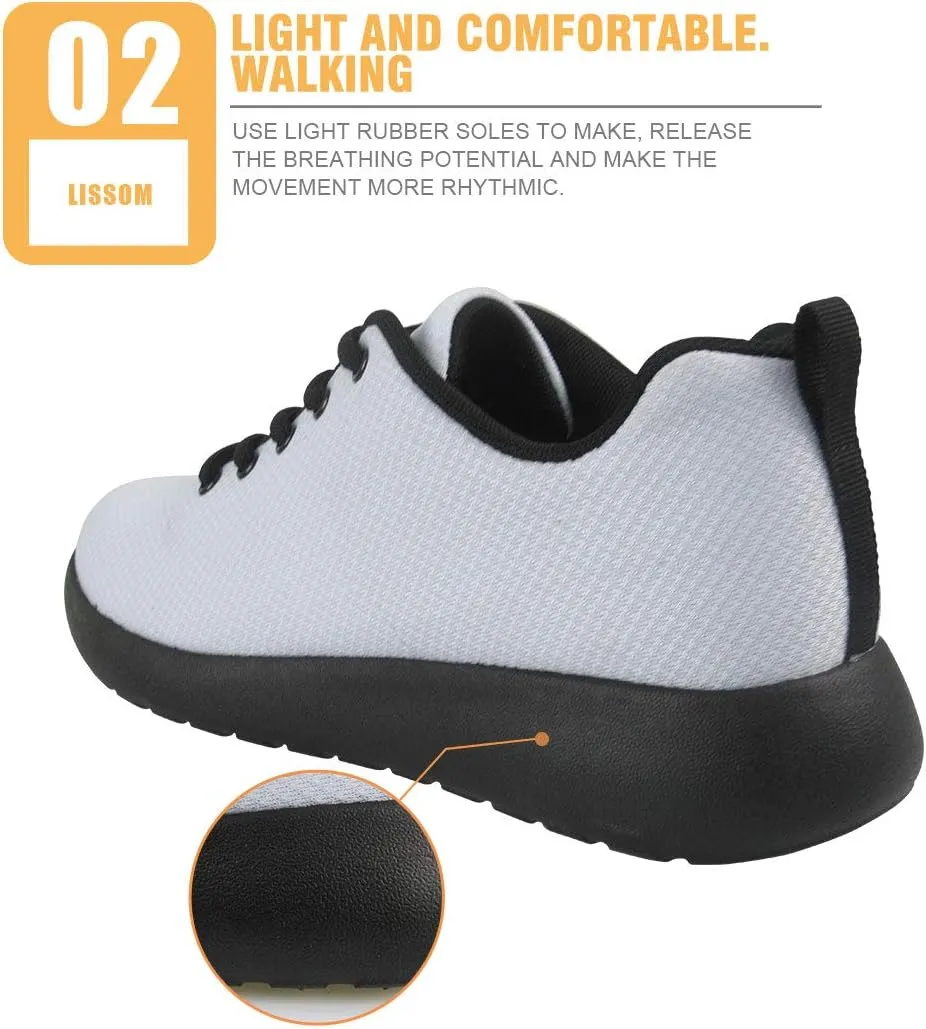 Customized Unisex Running Shoes for Men, Lightweight Fashion City Running Shoes Breathable Sports