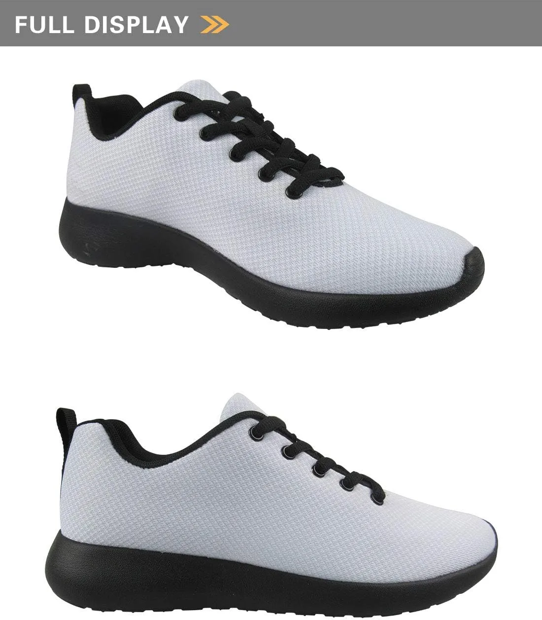 Customized Unisex Running Shoes for Men, Lightweight Fashion City Running Shoes Breathable Sports