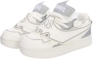Cute Kawaii Shoes with Bread Shape Chunky Platform Comfy Non Slip Lightweight Softy Casual Skate Sneakers Y2K Retro Trendy Gifts for Women & Girls Summer Back to School Everyday Wear