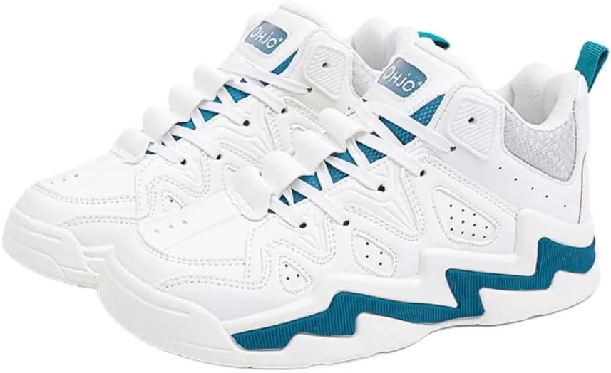 Cute White Dad Shoes Chunky Platform Lace-up Comfy Non Slip Lightweight Softy Casual Skate Sneakers Y2K Kawaii Pretty Retro Trendy Gifts for Women & Girls Summer Streetwear Back to School