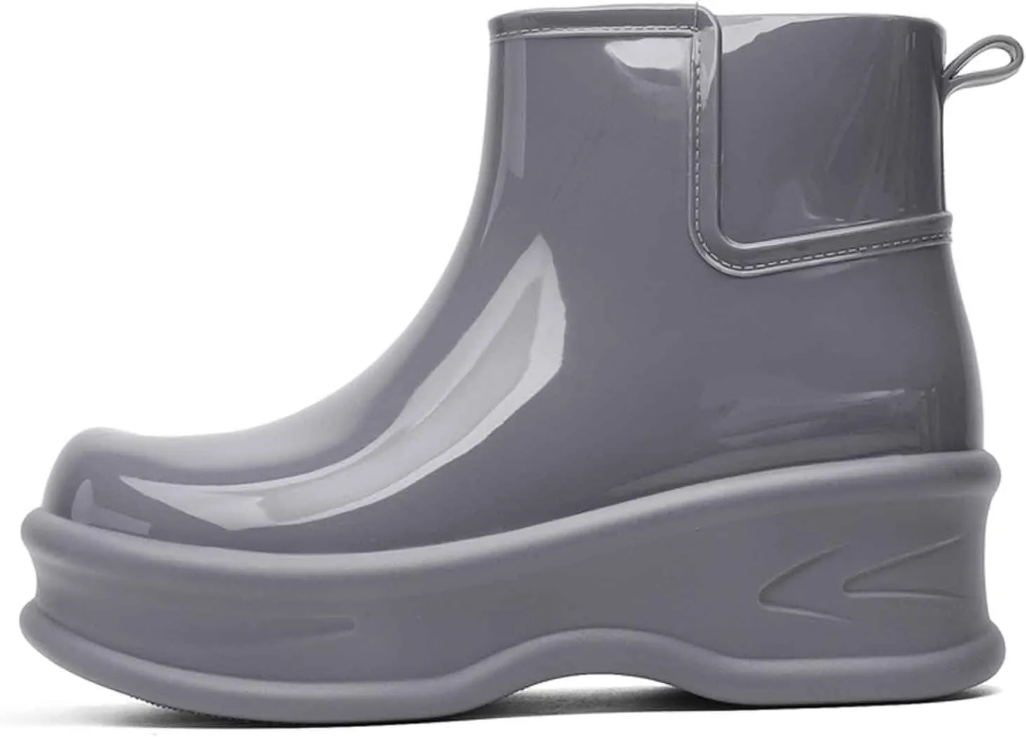 Durable Women's Rain Shoes Thick Sole Footwear Rainy Days Perfect Outdoor Activities Stylish and Rain Boots with Dogs