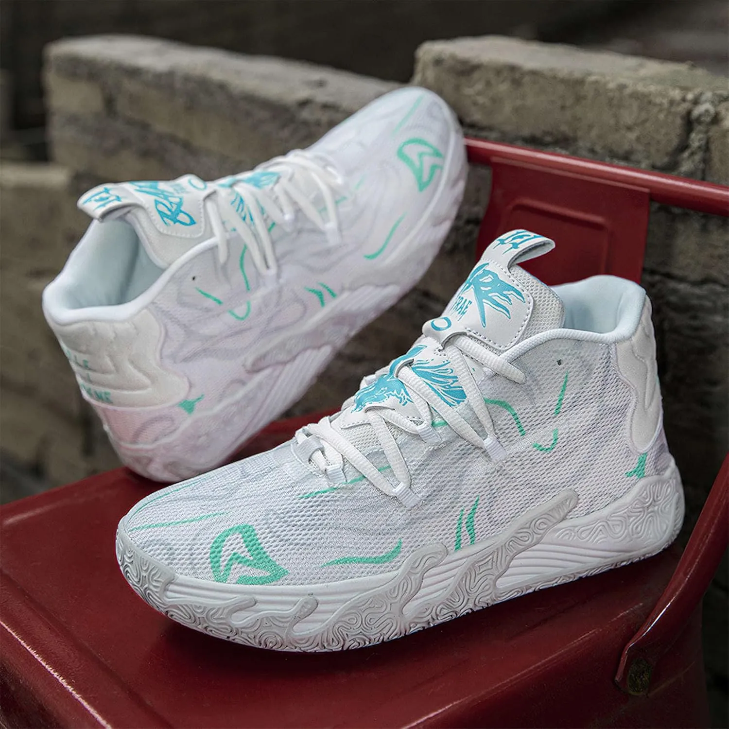 Exusiai Mens High Top Casual Sports Shoes Fashion Breathable Non Slip Basketball Sneaker Athletic