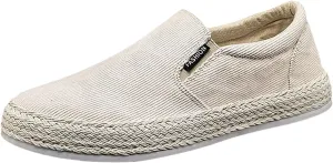 Fashion Sneakers Casual Shoe for Men Canvas Men's Shoes Summer Thin Breathable Casual Flat Shoes No Laces Linen