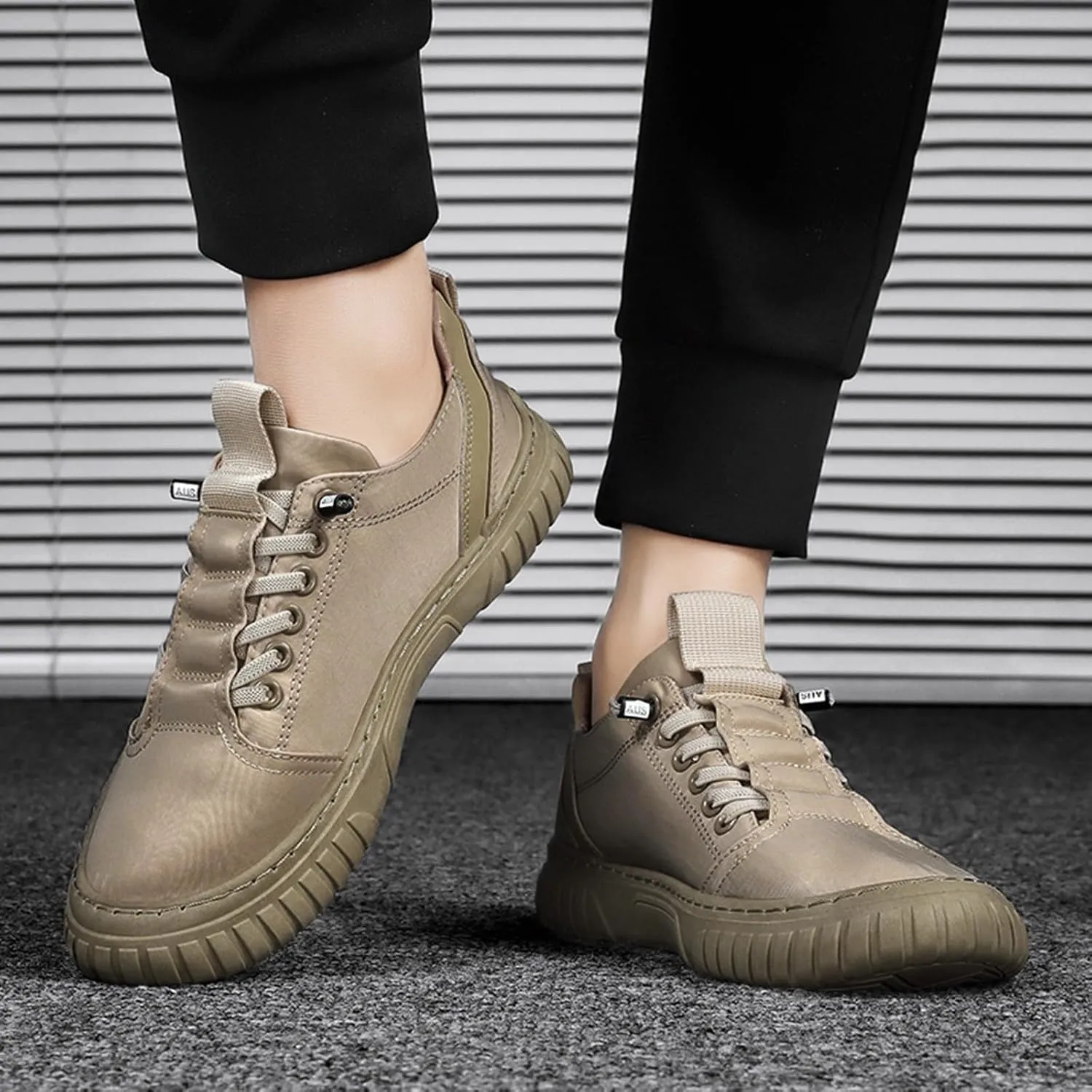 Fashion Sneakers Casual Shoe for Men Men Low Top Breathable Casual Walking Shoes Canvas