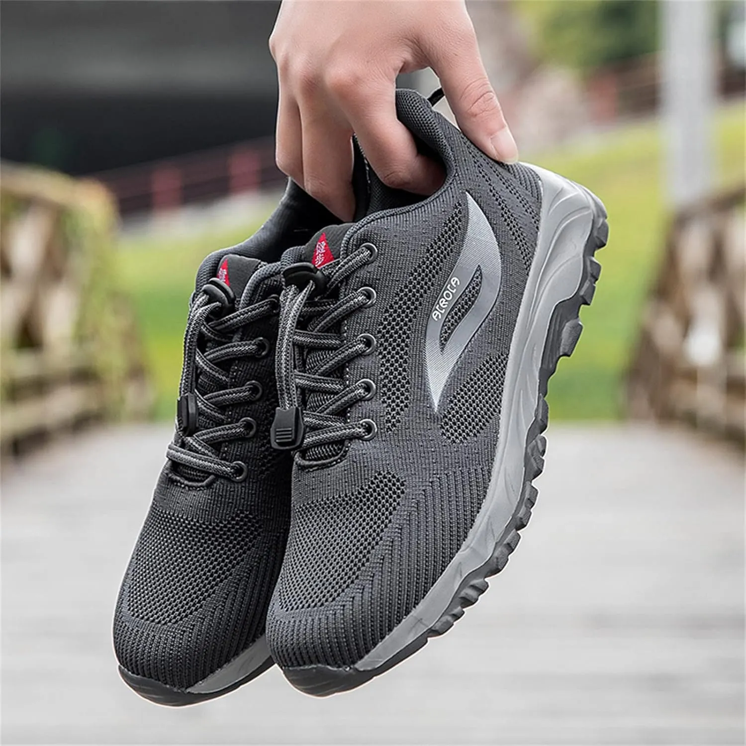Fashion Sport Shoes for Men Lace Up Lightweight Breathable Fashion Sneaker Fashion Lightweight Sneakers for Men
