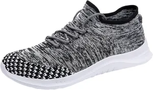 Fashion Spring and Summer Men Sports Shoes Flat Lightweight Mesh Breathable Lace Up Mens Sneaker Shoes Casual