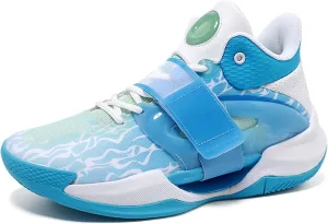Fluorescent Basketball Shoes Neutral Basketball Shoes Men's Basketball Shoes Outdoor Sports High-top Glowing Basketball Shoes