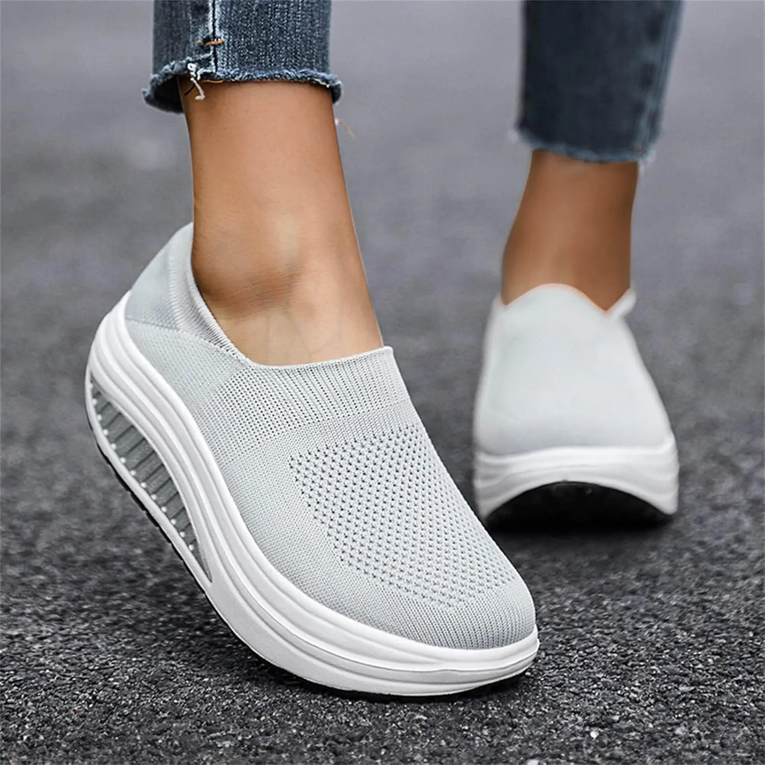 High Top Sneakers Women Women Slip On Sneakers Wide Womens Casual Shoes Black Lace Up Walking Shoes Women Women Orthopedic Sneakers Soft Sole