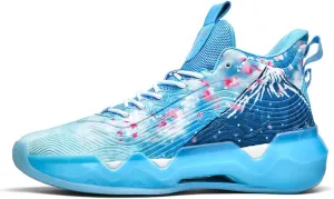 High Top Womens Mens Basketball Shoes Breathable Non Slip Outdoor Graffiti Sports Shoes Fashion Unisex Running Sneakers