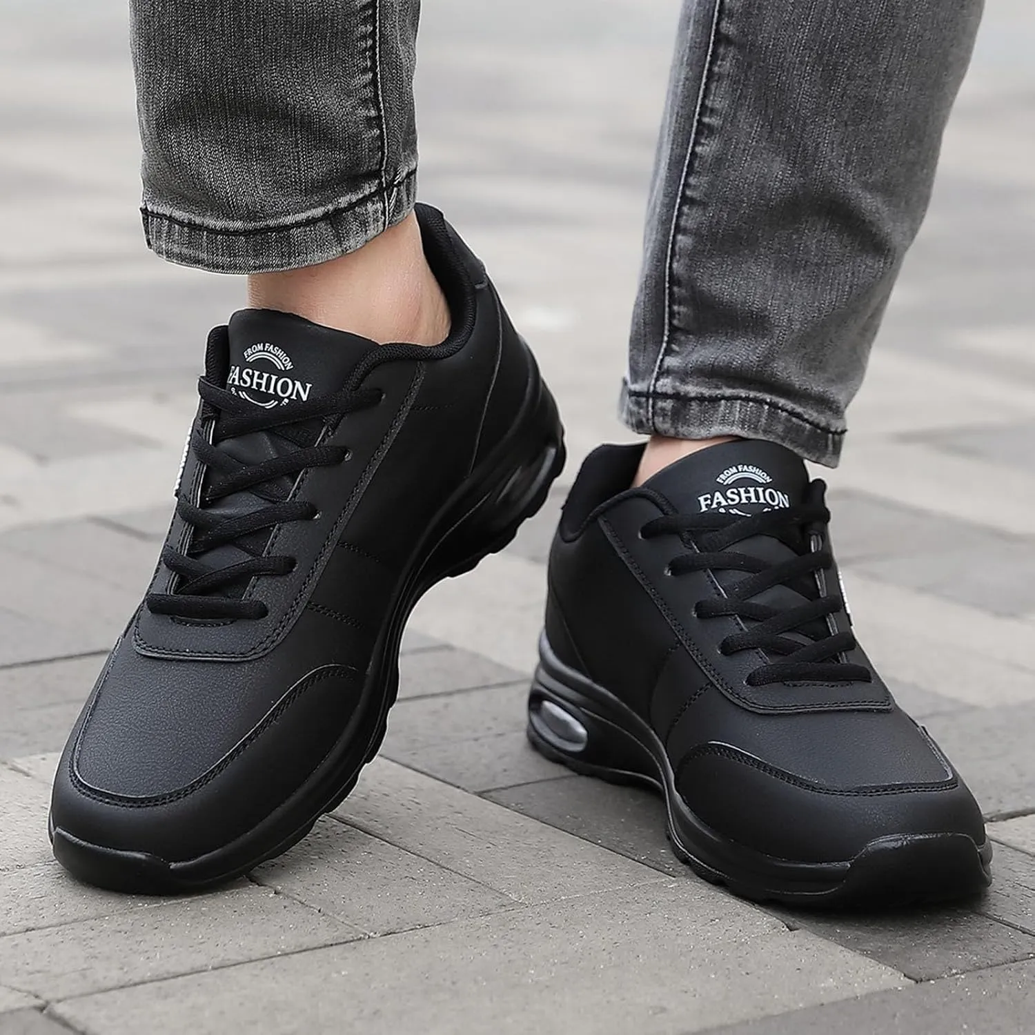 Jogging Walking Sneakers for Men Casual Sneaker Mesh Breathable Walking Shoe Breathable Diabetic Shoes for Men