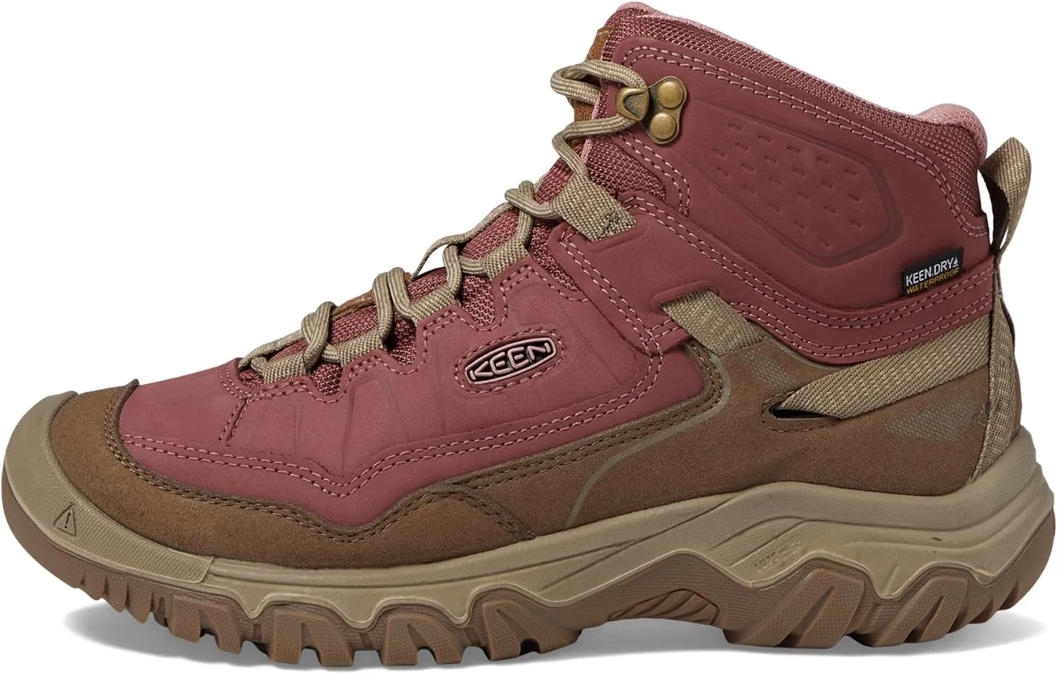 KEEN Women's Targhee 4 Mid Height Durable Comfortable Waterproof Hiking Boot