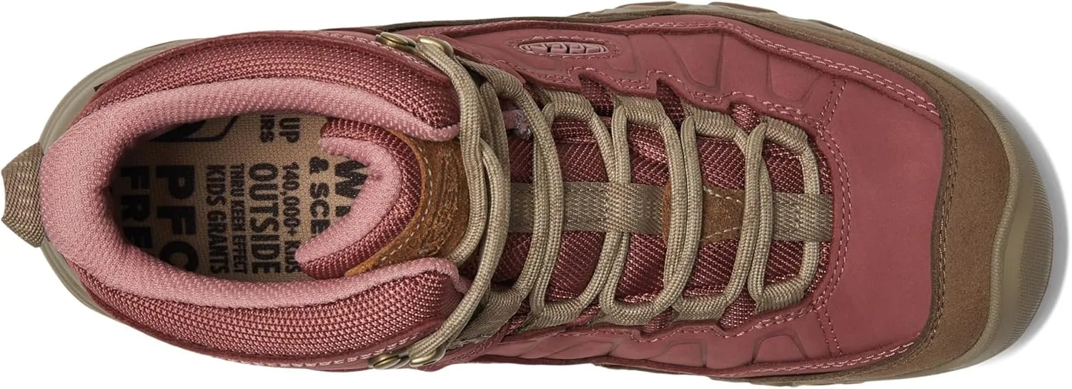 KEEN Women's Targhee 4 Mid Height Durable Comfortable Waterproof Hiking Boot