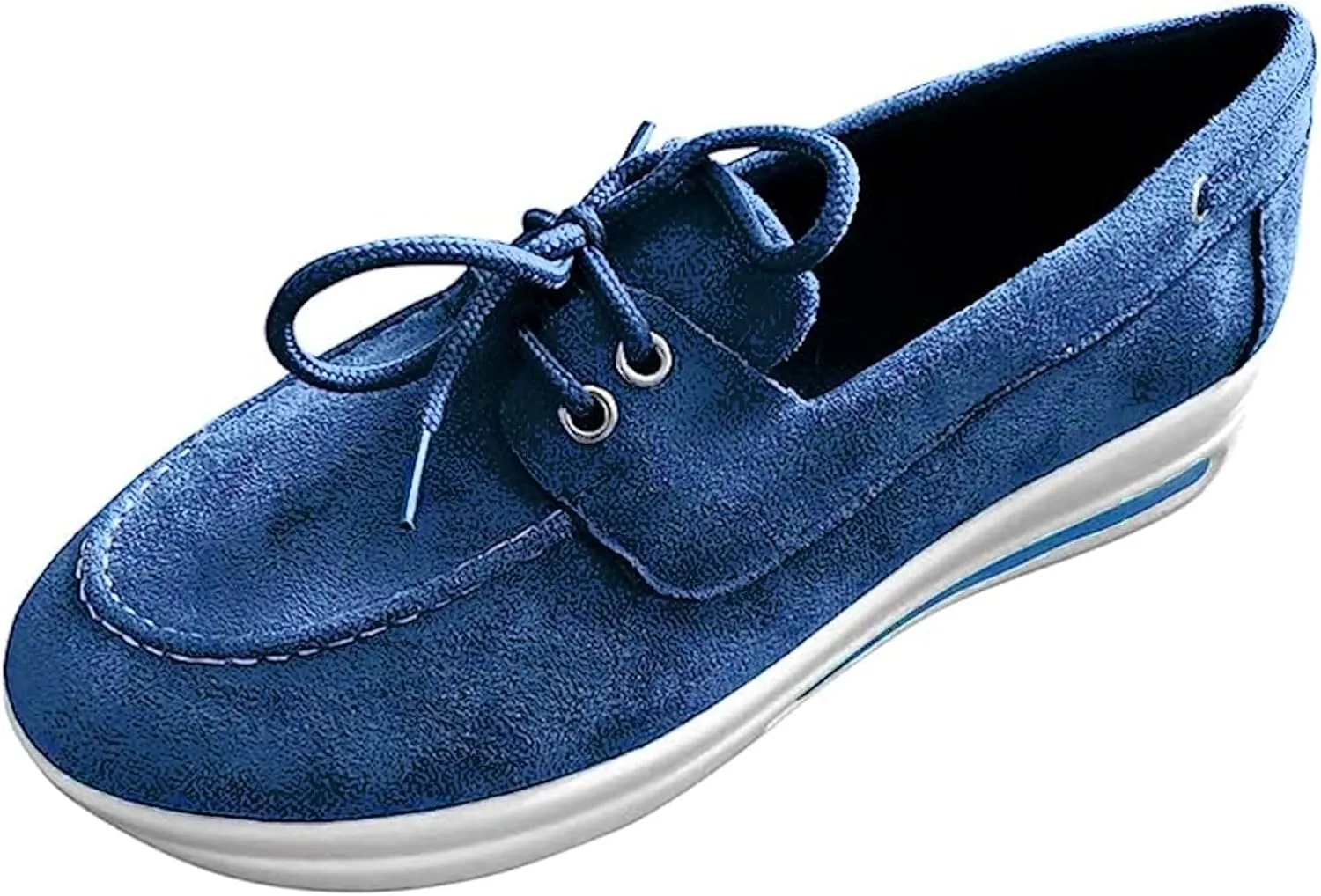 Lausiuoe Womens Shoes Casual Dressy Fashion Canvas Shoes Round Toe Non-Slip Slip On Sneakers Comfortable Walking Flat Loafers