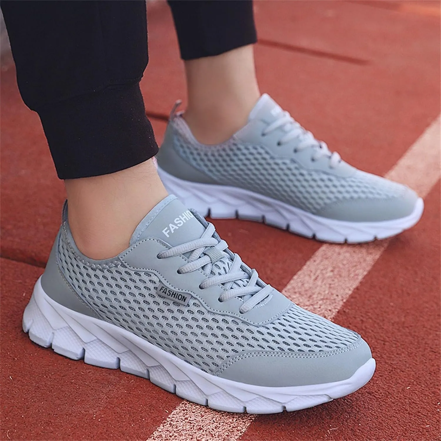 Lightweight Arch Support Sneakers for Men Comfortable Lightweight Casual Walking Shoe Athletic Fashion Sneakers
