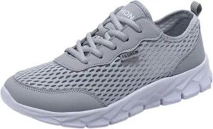 Lightweight Arch Support Sneakers for Men Comfortable Lightweight Casual Walking Shoe Athletic Fashion Sneakers