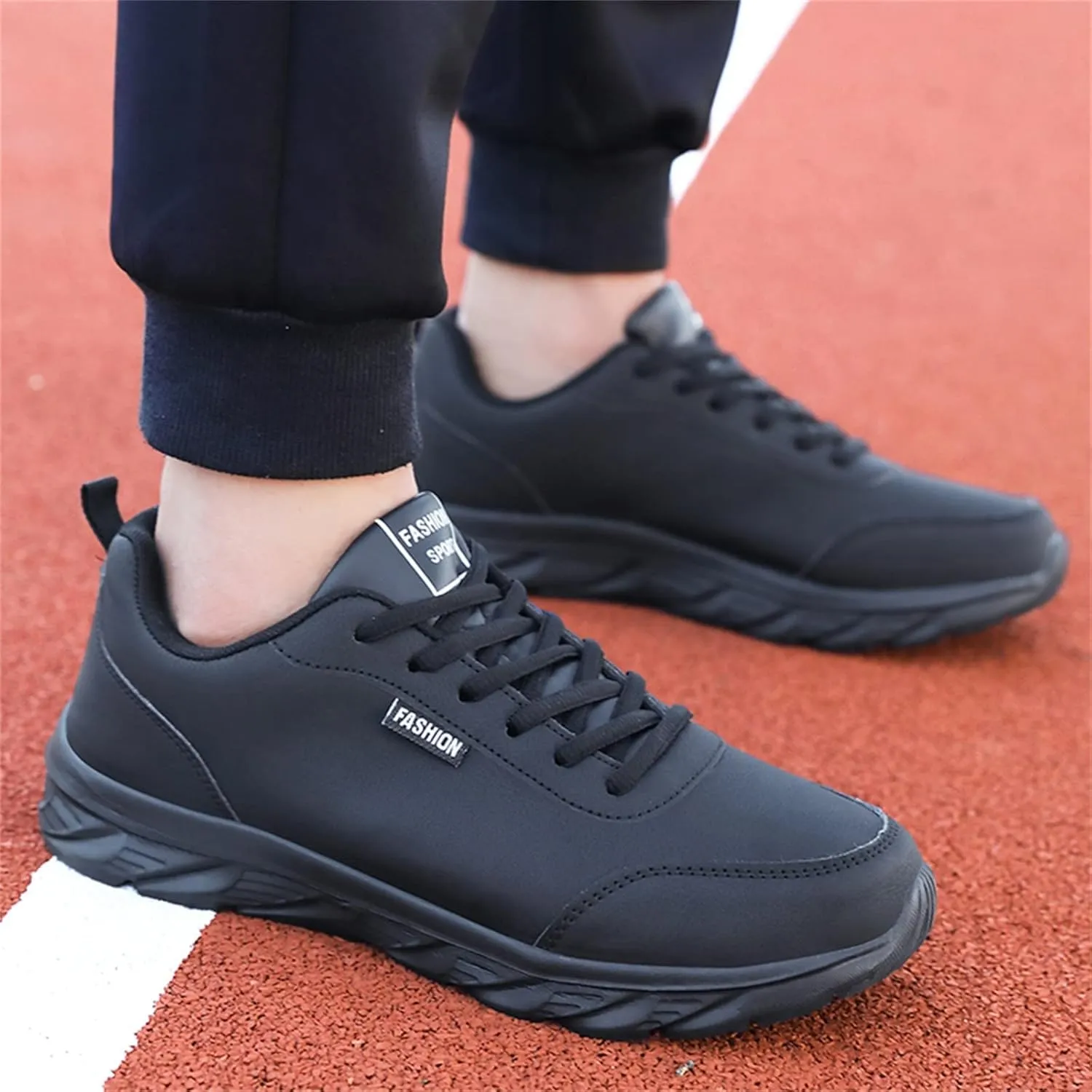 Lightweight Arch Support Sneakers for Men Lightweight Breathable Slip on Running Shoe Comfortable Stretch Shoes