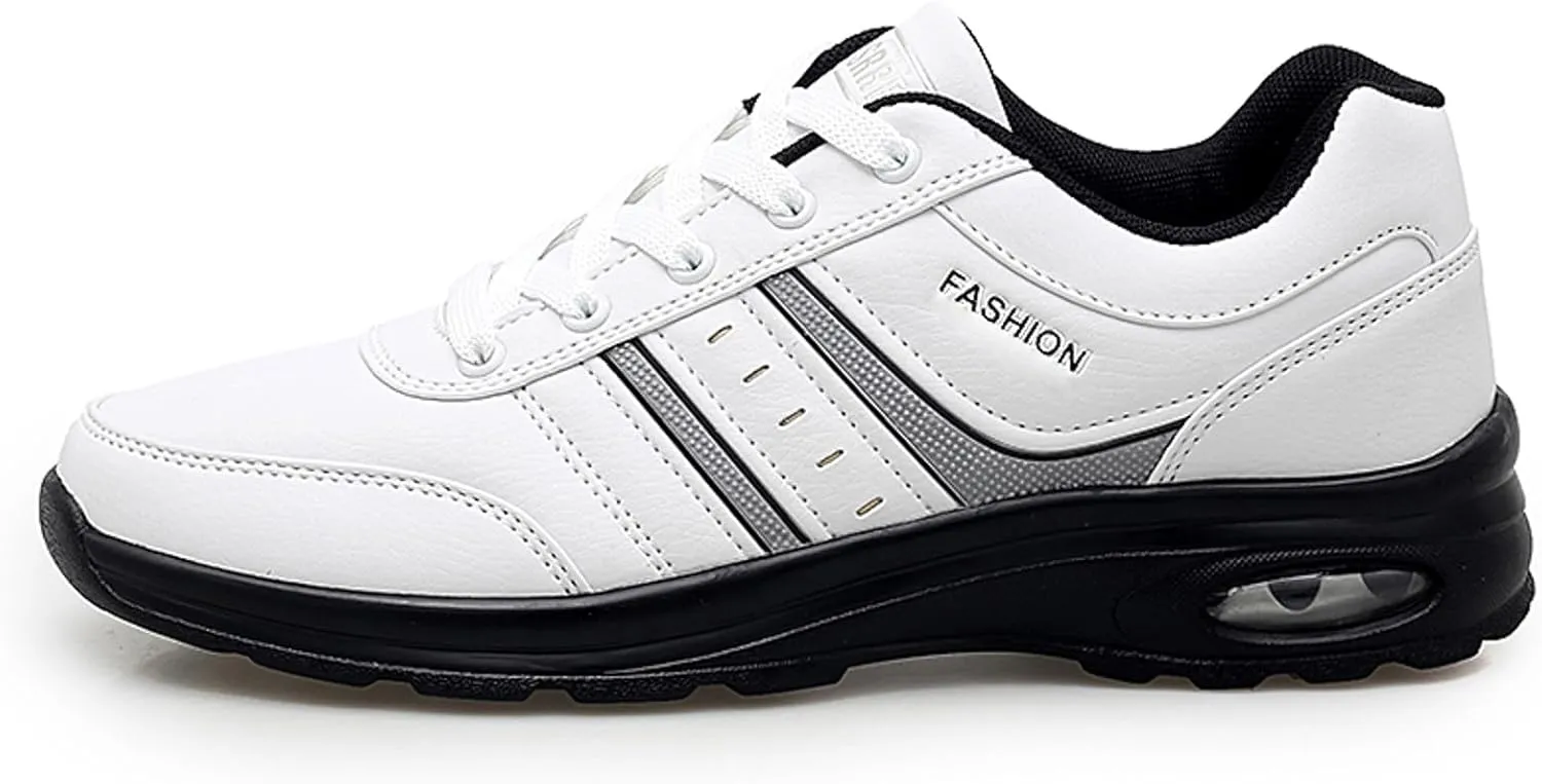 Lightweight Arch Support Sneakers for Men Non Slip Lightweight Workout Shoe Men's Classic Casual Walking Shoes
