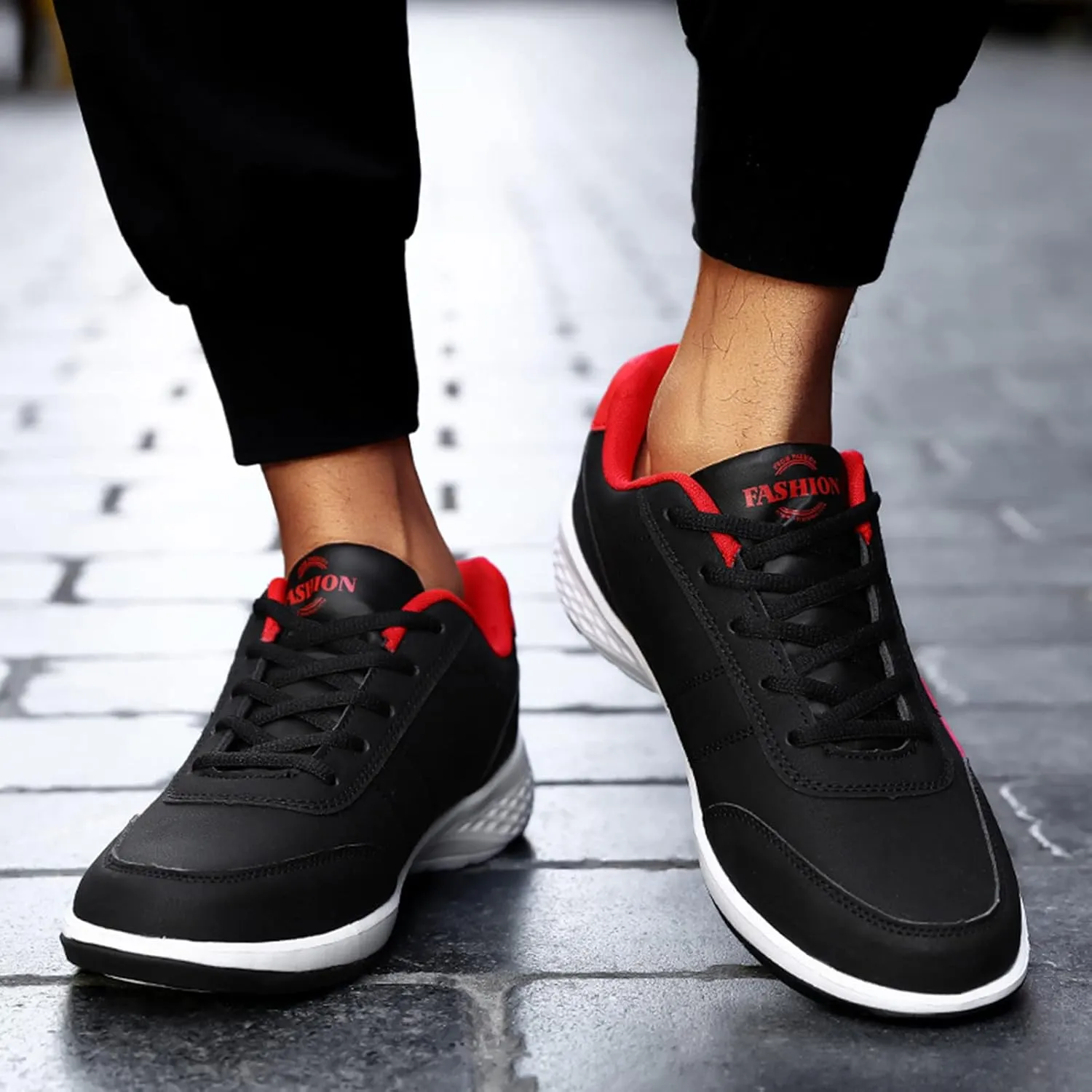 Lightweight Hiking Shoes for Men Casual Sneaker Mesh Breathable Walking Shoe Men's Lightweight Cushion Sneakers