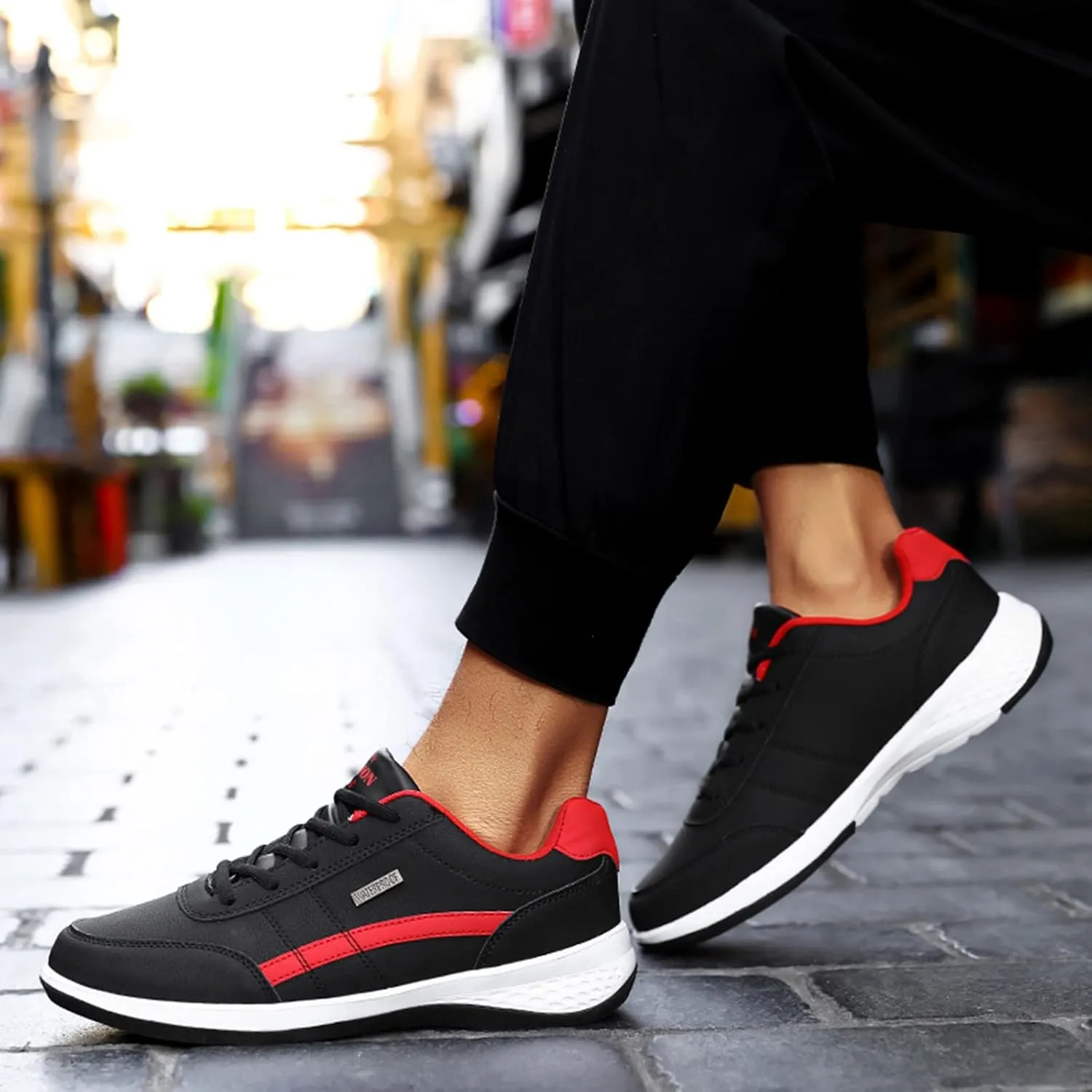 Lightweight Hiking Shoes for Men Casual Sneaker Mesh Breathable Walking Shoe Men's Lightweight Cushion Sneakers