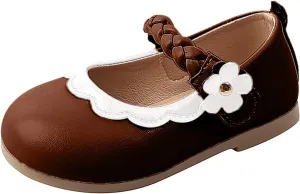 Little Girls Loafers Children Shoes Flat Kids Beautiful Children Leather Girls Princess Dress Shoes Shoes Girls