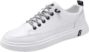 Men All Breathable Leather Casual Sneaker Mens Shoes