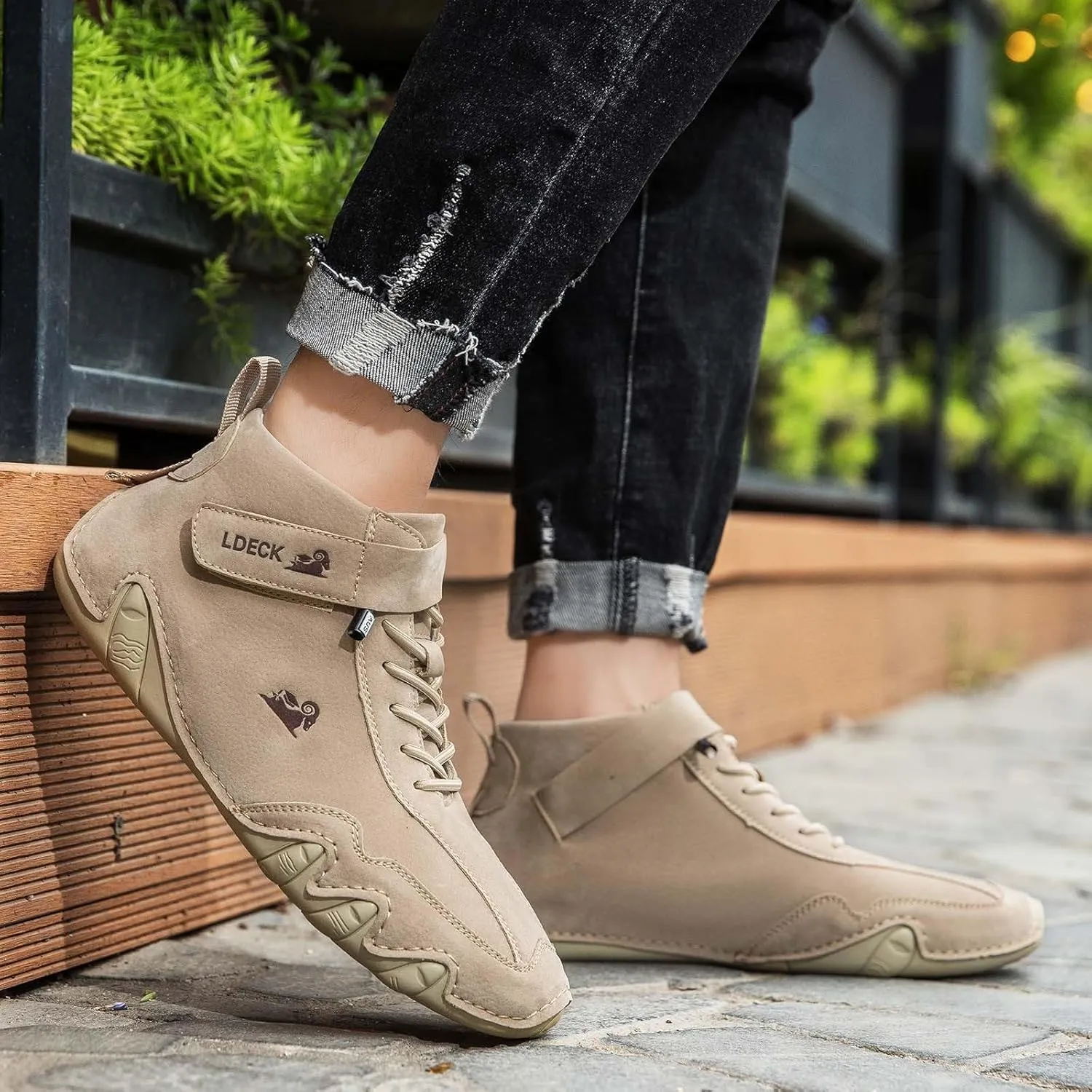 Men Leather Sports Shoes Trendy Design for Active Lifestyles High Top Sneakers Mens Suede Classic Sneaker