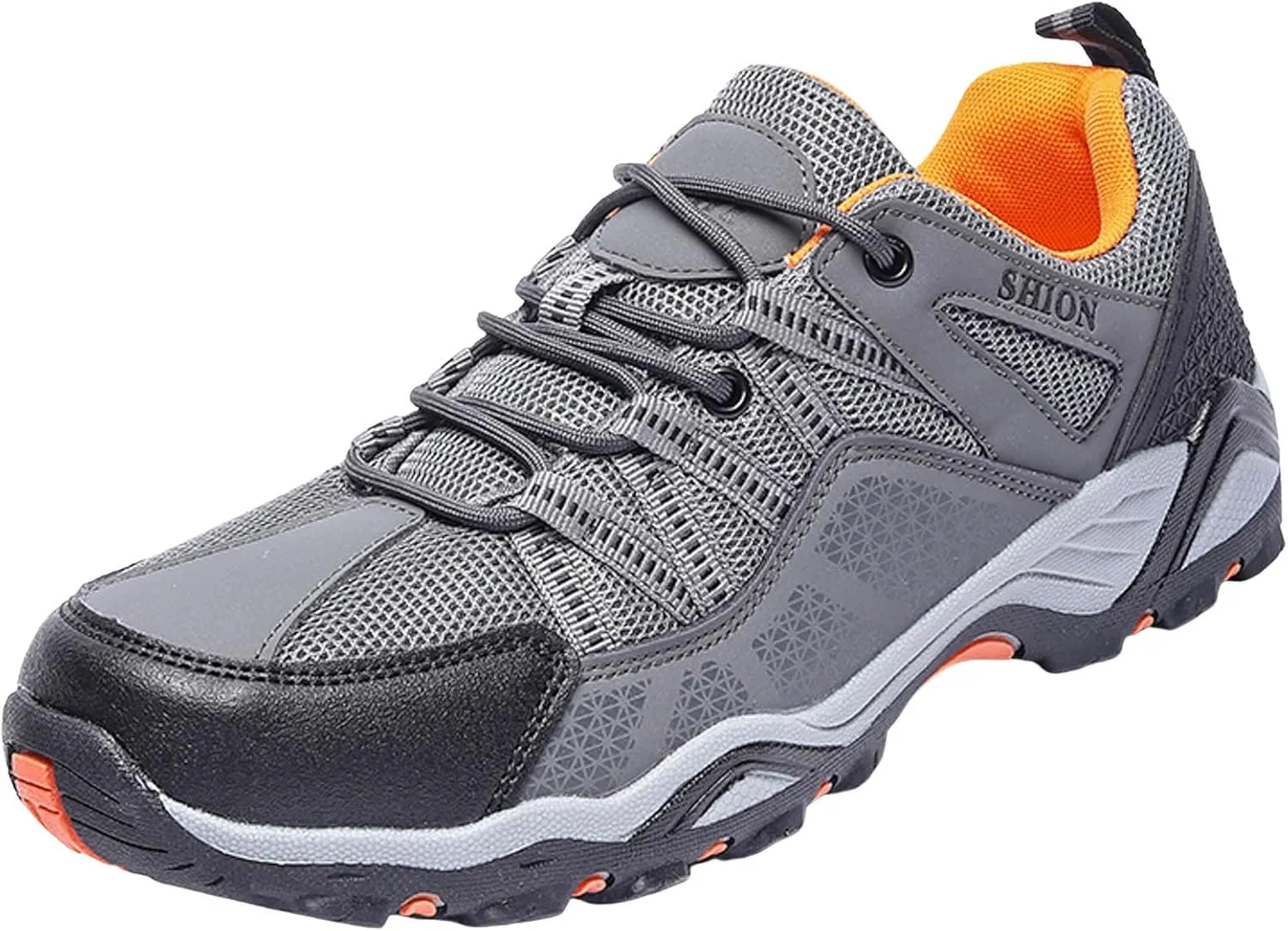 Men Sports Shoes Fashionable New Pattern Simple Solid Outdoor Mountaineering Shoes Thick Sole Fashion Sneaker Men