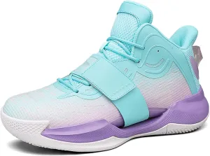 Men Women Fashion Basketball Shoes High Top Running Training Sneakers Breathable Rebound Fitness Tennis Outdoor Casual Walking Sneakers