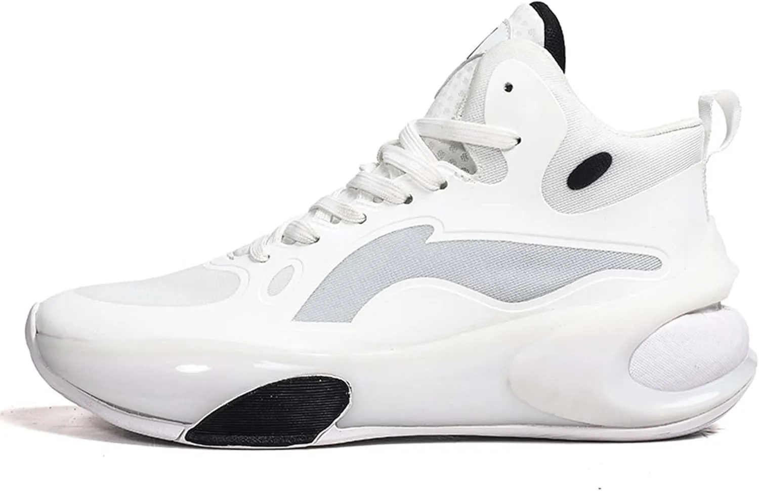 Men Women Non-Slip Basketball Shoes Fashion Breathable Sneakers Cushioning Rebound Sports Running Shoes Street Walking Casual Sports Basketball Shoes