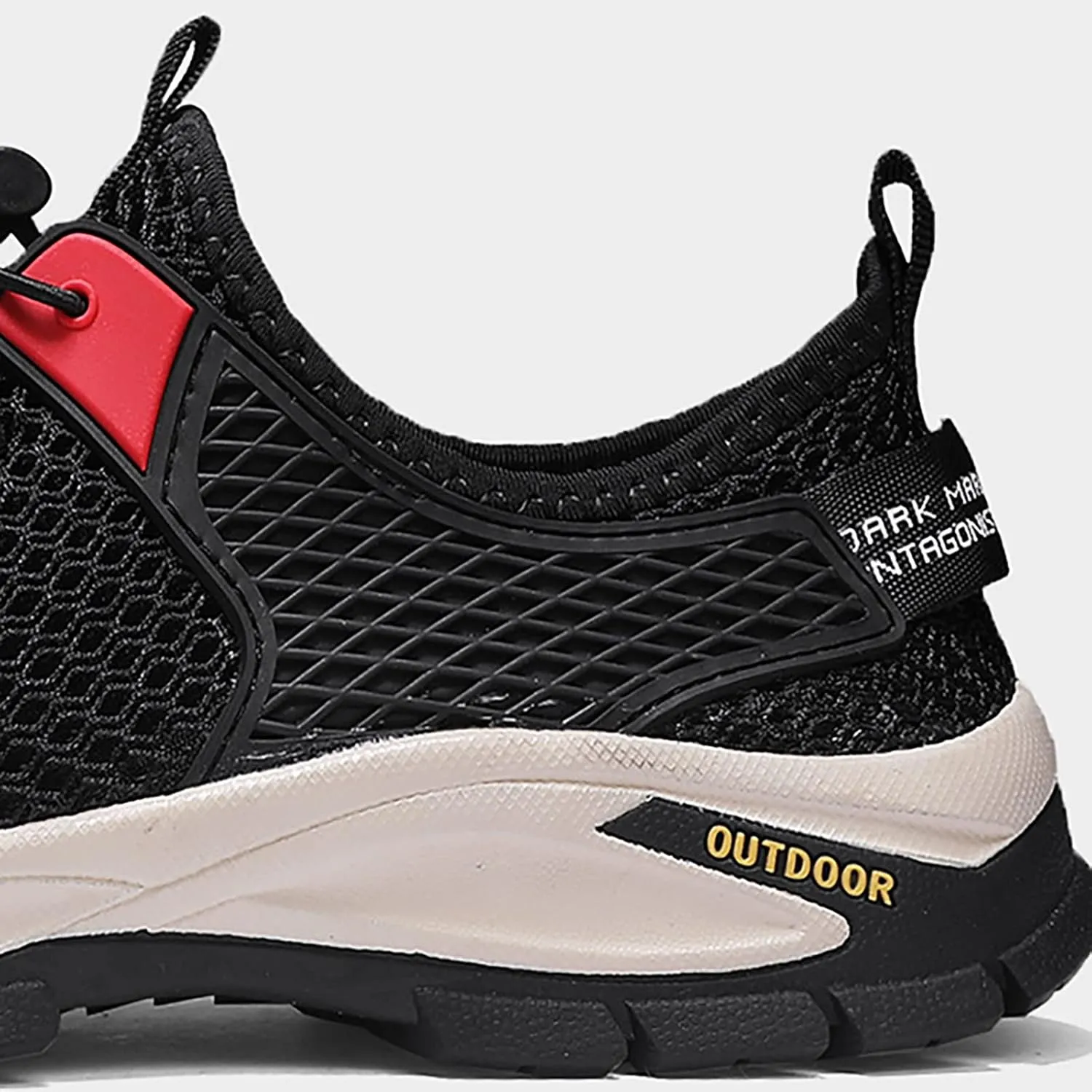 Men's Arch Support Workout Shoes Lace Up Lightweight Breathable Fashion Sneaker Men's Breathable Barefoot Shoes