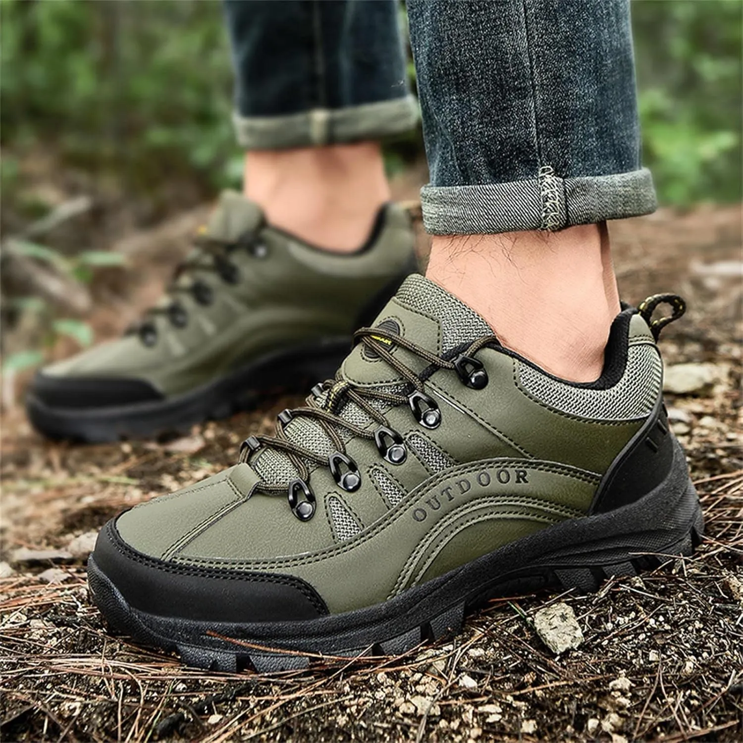 Men's Arch Support Workout Shoes Lightweight Breathable Slip on Running Shoe Men's Lightweight Cushion Sneakers
