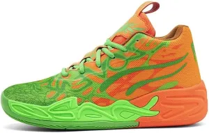 Men's Basketball Shoes Anti Slip Wear-Resistant Shock-Absorbing Breathable Multi-Directional Grip Sports Training Boots