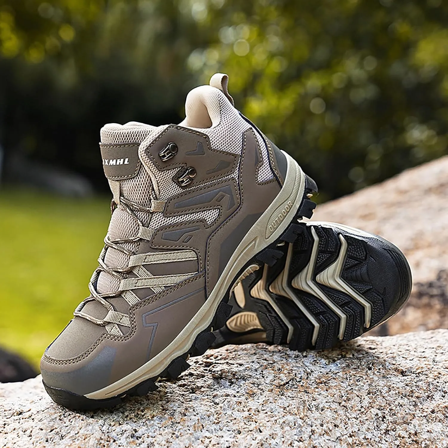 Men's Breathable Barefoot Shoes Breathable Casual Comfortable Walking Sneaker Men's Comfortable Diabetic Shoes