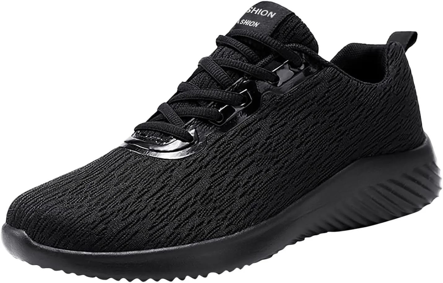 Mens Breathable Lace Up Running Shoes Breathable Casual Comfortable Walking Sneaker Wide Walking Shoes for Men