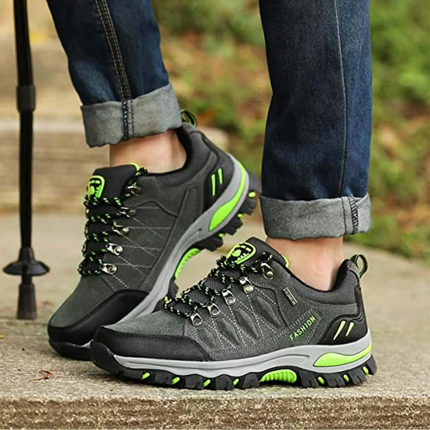Men's Breathable Mesh Running Shoes Breathable and Light Outdoor Comfy Walking Shoe Wide Walking Shoes for Men