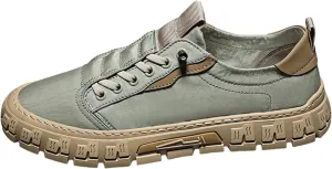 Men's Breathable Mesh Running Shoes Casual Sneaker Mesh Breathable Walking Shoe Men's Comfortable Canvas Shoes