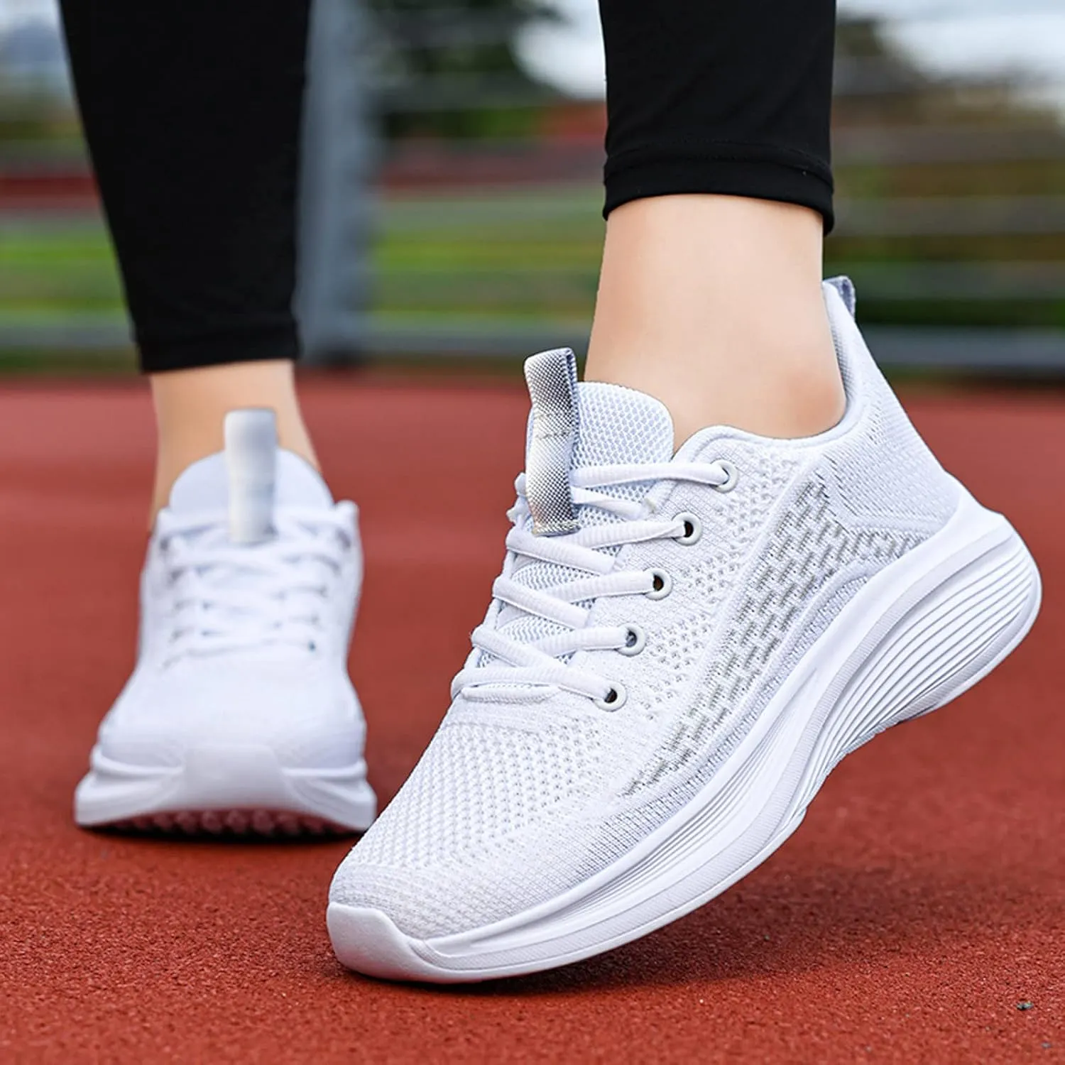 Men's Breathable Mesh Running Shoes Lightweight Breathable Slip On Running Shoe Lightweight Work Shoes for Men