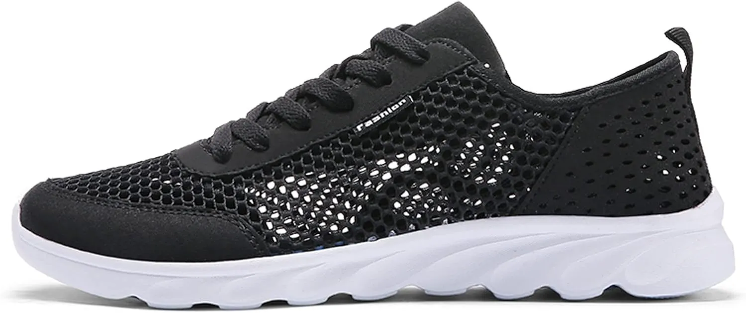 Men's Breathable Stretch Workout Shoes Breathable Mesh Comfortable Tennis Shoe Men's Breathable Barefoot Shoes