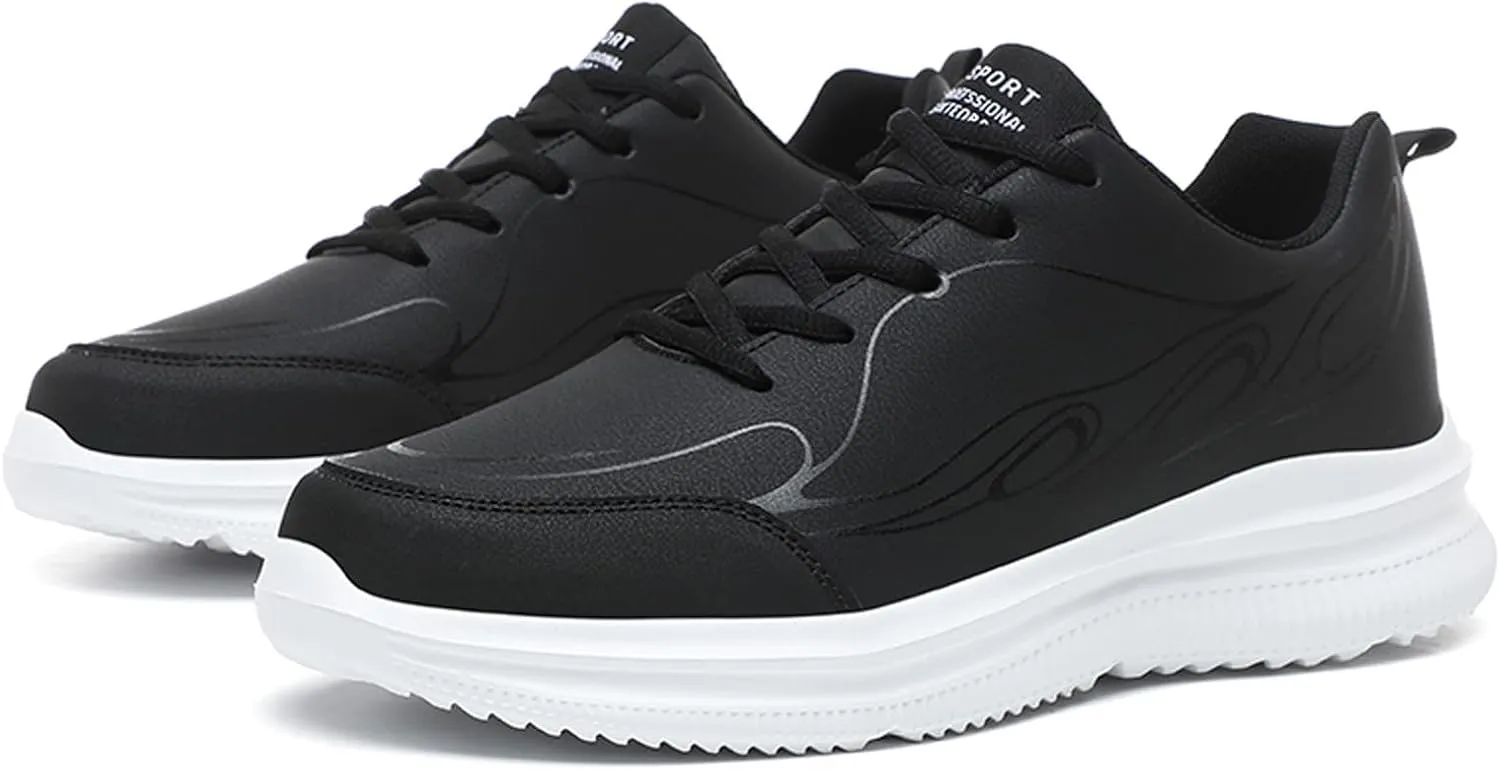 Men's Breathable Stretch Workout Shoes Casual Sneaker Mesh Breathable Walking Shoe Sport Jogging Walking Shoes