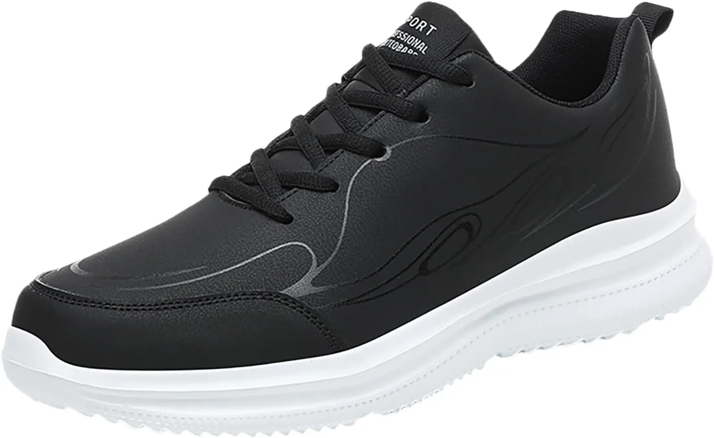 Men's Breathable Stretch Workout Shoes Casual Sneaker Mesh Breathable Walking Shoe Sport Jogging Walking Shoes