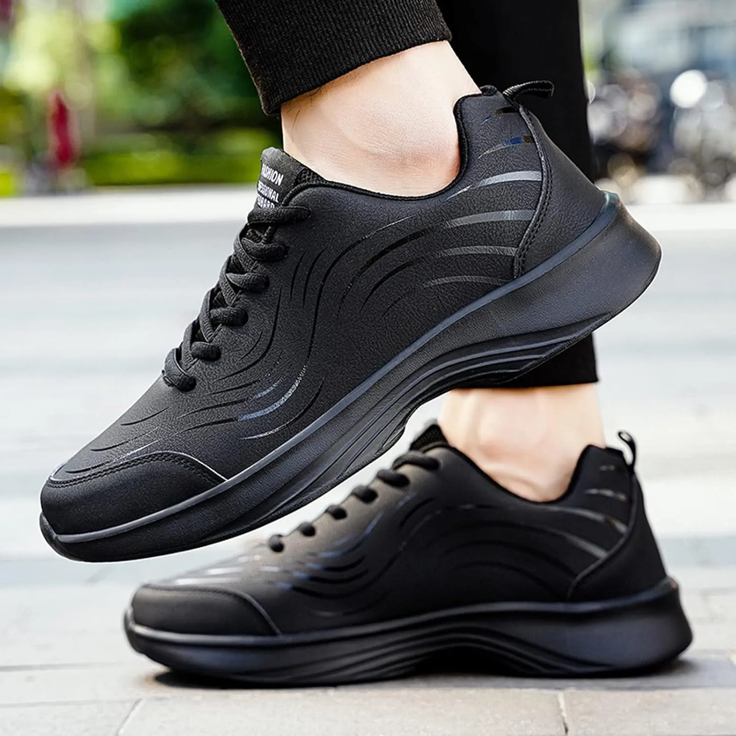Men's Breathable Stretch Workout Shoes Comfortable Breathable Lightweight Tennis Shoe Comfortable Stretch Shoes