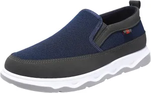 Men's Casual Dress Sneakers Men's Canvas Shoes Sports Casual Korean Version of The Trend of Fashion Breathable Slip On