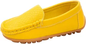 Men's Casual Dress Sneakers Toddler Little Kid Boys Girls Soft Slip On Loafers Dress Flat Shoes Boat Shoes Casual