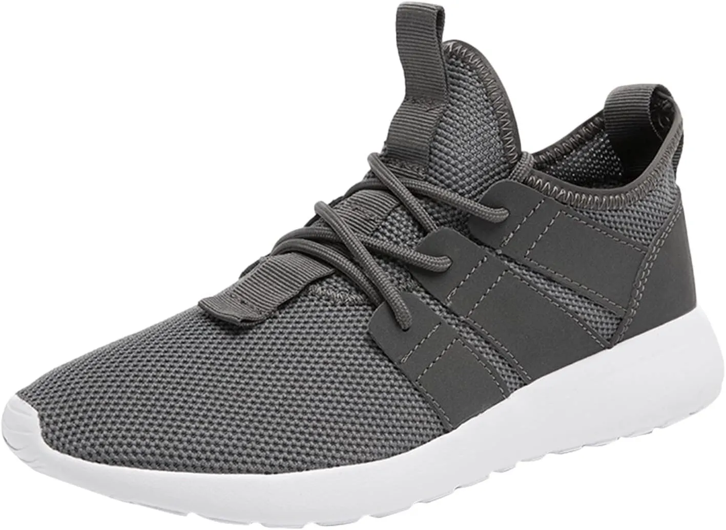 Men's Classic Casual Jogging Sneakers Comfortable Breathable Lace Up Sneaker Men's Lightweight Cushion Sneakers
