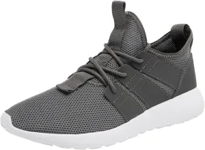 Men's Classic Casual Jogging Sneakers Comfortable Breathable Lace Up Sneaker Men's Lightweight Cushion Sneakers