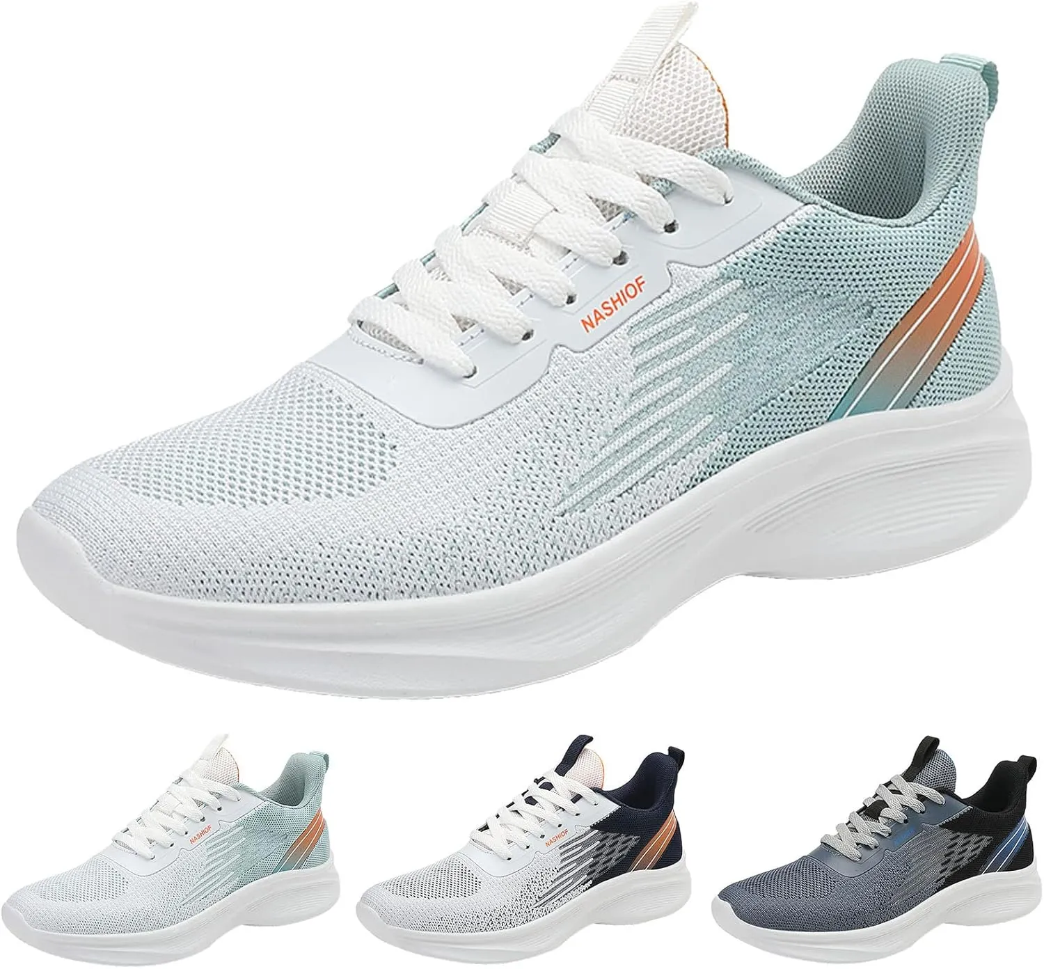 Men's Classic Casual Jogging Sneakers Comfortable Lightweight Casual Walking Shoe Lightweight Minimalist Shoes