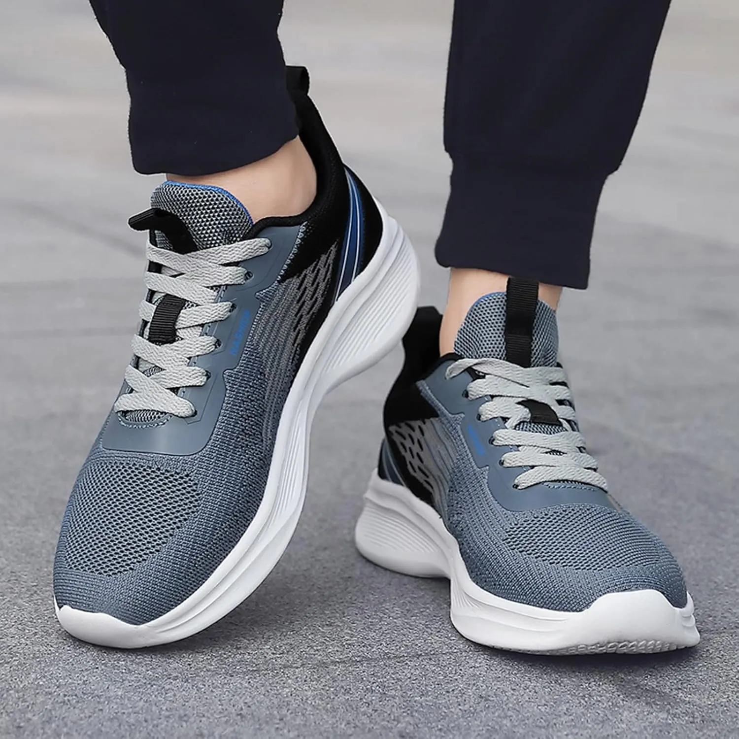 Men's Classic Casual Jogging Sneakers Comfortable Lightweight Casual Walking Shoe Lightweight Minimalist Shoes