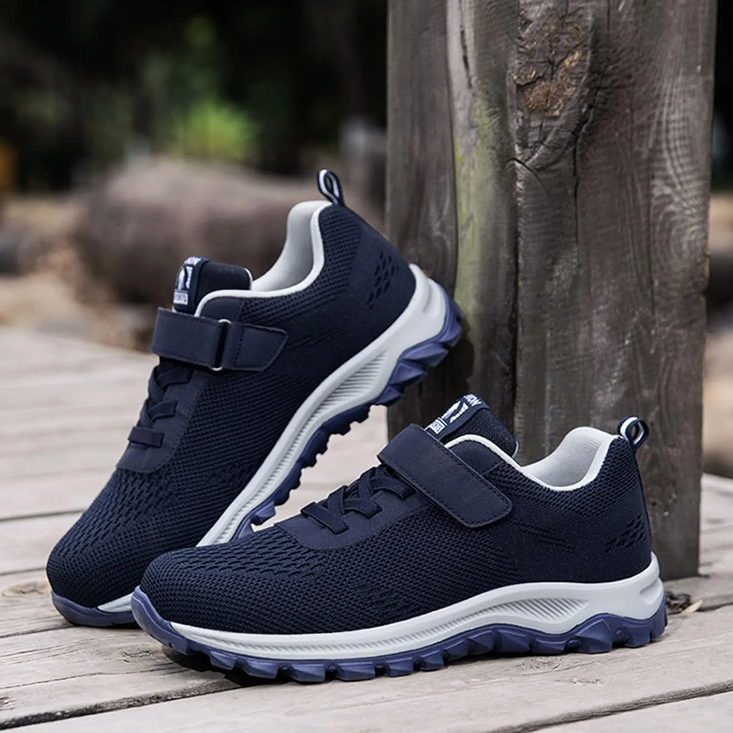 Men's Classic Casual Jogging Sneakers Lace Up Comfortable Light-Weight Shoe Men's Classic Casual Walking Shoes